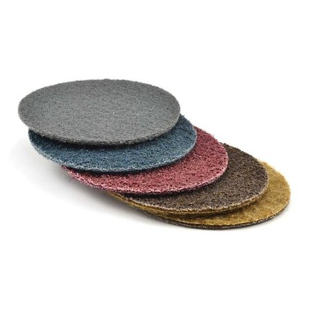 SUPERIOR ABRASIVES Superior Abrasives Conditioning Disc Hook and Loop 7" Aluminum Oxide Coarse 10589